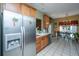 Bright kitchen featuring tile floors, stainless steel appliances, and a breakfast table with a view at 105 Northpark Ave, Summerville, SC 29485
