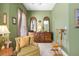 Sitting area with a wooden vanity and chair at 1111 Ole South Ct, Moncks Corner, SC 29461