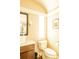 Bright bathroom featuring a vessel sink, granite countertop, and modern fixtures at 12 Bee St # C, Charleston, SC 29403