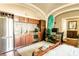 Efficient kitchenette featuring stainless steel appliances and sleek cabinetry at 12 Bee St # C, Charleston, SC 29403