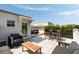 Rooftop deck offering stylish outdoor furniture with expansive neighborhood views at 122 Beaufain St # C, Charleston, SC 29401