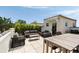 Inviting rooftop deck with modern outdoor furniture and open space for entertaining or relaxing at 122 Beaufain St # C, Charleston, SC 29401