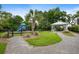 Community playground area with play structure, covered picnic area, and gravel pathway at 1234 Captain Rivers Dr, Charleston, SC 29412