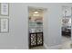 Built-in display cabinet featuring shelves and glass storage at 1308 Cadet Ct, Mount Pleasant, SC 29466