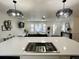 Bright living room with stylish decor and view from kitchen island at 1329 Camp Rd, Charleston, SC 29412
