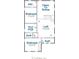 Second floor plan featuring bedrooms, bathrooms, a loft, and walk-in closet at 1474 Blue Cascade Dr, Mount Pleasant, SC 29464