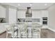 Bright kitchen with granite island, stainless appliances, and counter seating at 2072 Amenity Park Dr, Mount Pleasant, SC 29466