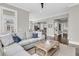 Open living space showcasing modern decor and seamless flow to kitchen area at 2072 Amenity Park Dr, Mount Pleasant, SC 29466