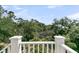 Balcony view of lush trees and neighborhood at 2072 Amenity Park Dr, Mount Pleasant, SC 29466