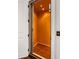 Modern elevator featuring hardwood floors, wood paneling, and recessed lighting at 2087 Sterling Marsh Ln, Seabrook Island, SC 29455