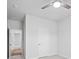Bright bedroom featuring a ceiling fan, carpet and white walls at 209 Country Gate Ln, Summerville, SC 29485