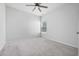 A cozy bedroom with neutral tones, a ceiling fan, and a window for natural light at 209 Country Gate Ln, Summerville, SC 29485