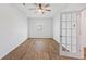 Bright office space with a ceiling fan, light wood floors and a window at 209 Country Gate Ln, Summerville, SC 29485