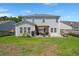 Spacious backyard featuring a wooden deck with a pergola, ideal for outdoor gatherings and relaxation at 216 Goldfinch Ln, Summerville, SC 29485