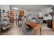 Open-concept living room featuring a seamless flow into the kitchen and dining area at 216 Goldfinch Ln, Summerville, SC 29485