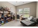 Comfortable office with daybed, shelving, and bright window at 216 Goldfinch Ln, Summerville, SC 29485
