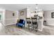 Bright, open kitchen with bar seating and stainless steel appliances creates a welcoming space at 2317 Tall Sail Dr # 1005, Charleston, SC 29414