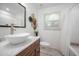 Chic bathroom with a modern vessel sink, stylish vanity, and decorative wall art at 2515 Violet Ave, North Charleston, SC 29405