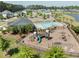 Community pool area with a playground, perfect for relaxation and Gathering fun at 283 Saxony Loop, Summerville, SC 29486