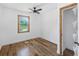 Bright bedroom with wood floors and natural light, plus a closet space at 2963 Alabama Dr, North Charleston, SC 29405