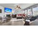Bright and airy living room with hardwood floors, fireplace, and comfortable seating at 301 Edenton Rd, Goose Creek, SC 29445