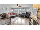Open living room area with hardwood floors, natural light, and comfortable seating at 301 Edenton Rd, Goose Creek, SC 29445