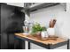 Kitchen island detail showing counter space, stand mixer, fern and other kitchen accesories at 305 Forest Cir, Summerville, SC 29483