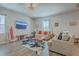 Bright living room with comfortable seating, a modern TV, and contemporary decor elements at 307 Fox Gap Rd, Summerville, SC 29486