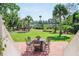 Enjoy backyard views from deck with dining area at 3130 Pignatelli Cres, Mount Pleasant, SC 29466
