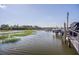 Picturesque dock view featuring serene water and boat parking at 3130 Pignatelli Cres, Mount Pleasant, SC 29466