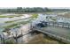 Scenic view of boat docks showcasing a serene waterfront location at 3130 Pignatelli Cres, Mount Pleasant, SC 29466