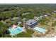 High angle view of beachside resort featuring two pools and ocean views at 33 Painted Bunting Ln, Kiawah Island, SC 29455