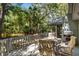 Outdoor deck with seating and a grill at 33 Painted Bunting Ln, Kiawah Island, SC 29455