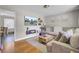 Comfortable living room with a plush sectional sofa and stylish decor at 3428 Plaza Ln, North Charleston, SC 29420
