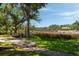 Beautiful backyard features seating and dock at 3508 Henrietta Hartford Rd, Mount Pleasant, SC 29466