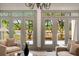 Bright living room with french doors leading to large outdoor deck at 3508 Henrietta Hartford Rd, Mount Pleasant, SC 29466