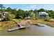 Beautiful waterfront home with a private dock and boat lift at 3508 Henrietta Hartford Rd, Mount Pleasant, SC 29466