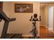 Spacious basement gym with a treadmill and stationary bike for fitness enthusiasts at 359 Muirfield Pkwy, Charleston, SC 29414