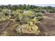 Aerial view featuring a secluded home nestled among trees near a marsh, offering privacy and tranquility at 4702 Blockhouse Ln, Hollywood, SC 29449