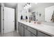 Bright bathroom with double vanity and plenty of counter space at 689 W Butternut Rd, Summerville, SC 29483