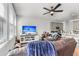 Stylish living area with an open floor plan at 7812 Park Gate Dr, North Charleston, SC 29418