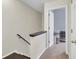 Hallway with carpet flooring next to a small room at 1005 Washitonia Way # B, Charleston, SC 29492