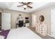Spacious bedroom showcasing ample natural light and a clean, organized layout at 102 Jasimine Ct, Summerville, SC 29486