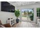 Sunroom boasts natural light and direct access to the backyard at 105 Corral Cir, Summerville, SC 29485