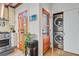 Efficient space with in-unit washer and dryer, adjacent to the kitchen at 11 Francis St, Charleston, SC 29403