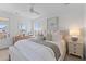 Bright and spacious main bedroom featuring a large bed, neutral tones, and natural light at 112 Crimson St, Summerville, SC 29486