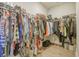 Walk-in closet with ample storage space and well-organized clothing racks at 128 Sandy Bend Ln, Summerville, SC 29486