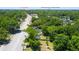 An aerial view of a neighborhood showing the home's proximity to a school and other neighborhood amenities at 1430 E Montague Ave, North Charleston, SC 29405