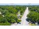 Aerial view of the property and surrounding area near Montague and Park Circle at 1430 E Montague Ave, North Charleston, SC 29405