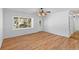 Bright living room with hardwood floors, fresh white paint, and lots of natural light at 1593 Westwood Dr, Charleston, SC 29412